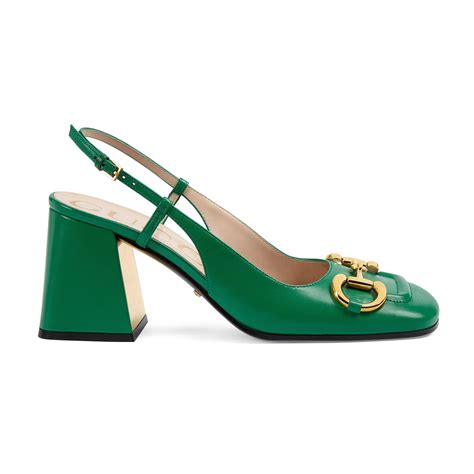 gucci slingbacka|gucci slingback horsebit.